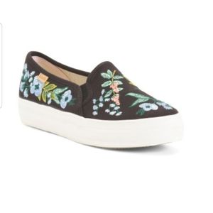 🆕️ Keds x Rifle Paper Co. EmbroideredSlip on